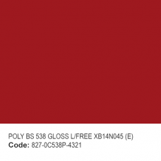 POLY BS 538 GLOSS L/FREE XB14N045 (E)